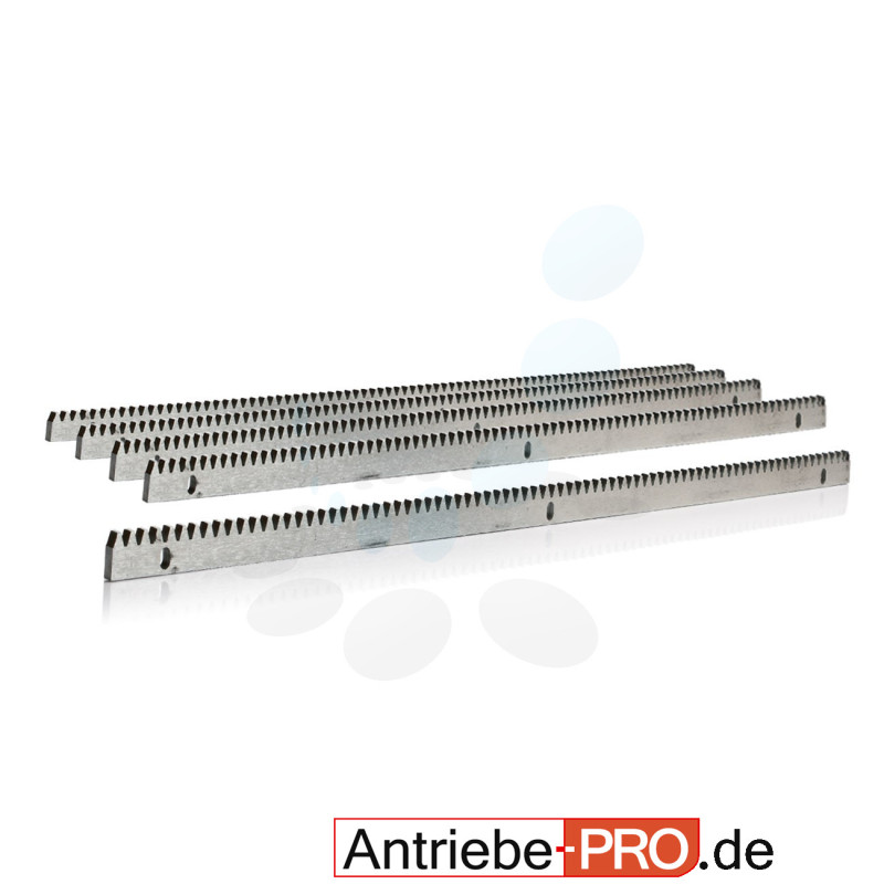 5 m de crémaillères en acier