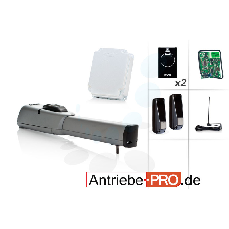 FAAC 413/1 moteur 230V pour portail battant - Kit M