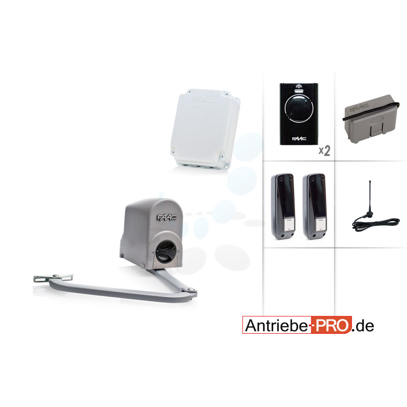 FAAC 391/1 moteur 230V à bras articulé - Kit M